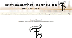 Desktop Screenshot of instrumentenbauer.net